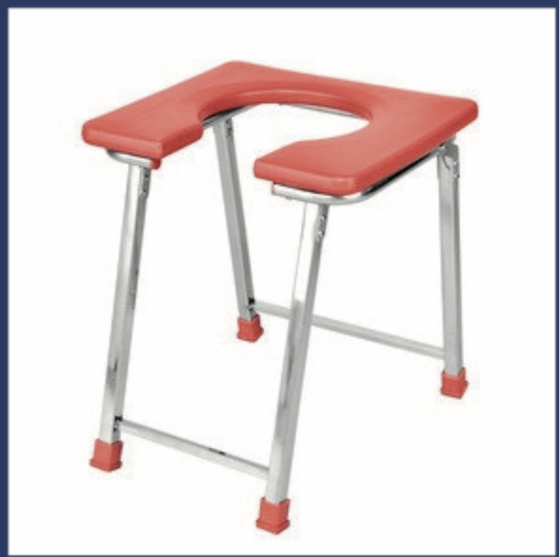 Commode Stool — Scanda Enterprises, medical supplies Moosapet Hyderabad